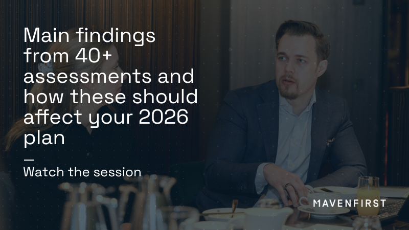 Main findings from assessments