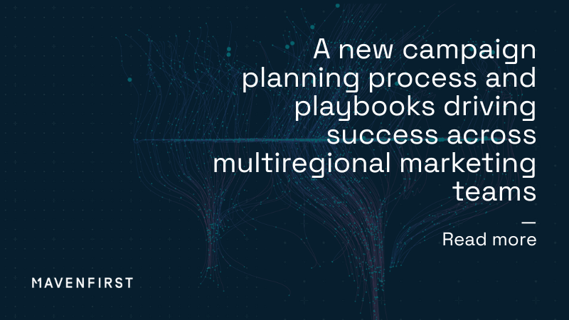 Multiregional teams and planning processes