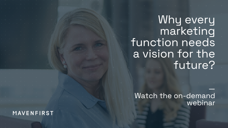 Why every marketing function need a vision?