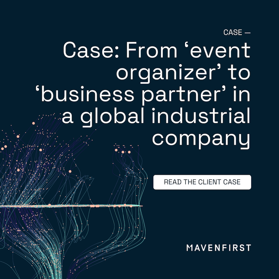 Case study From event organizer to business partner