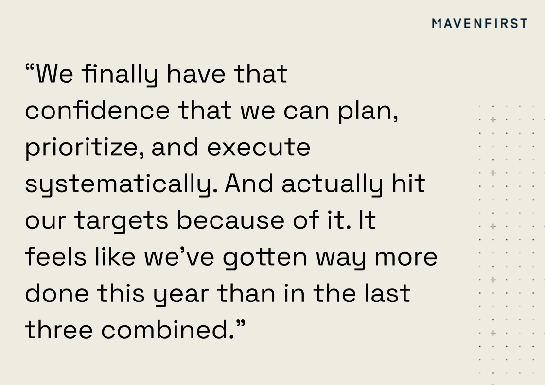 Case study_ From ‘event organizer’ to ‘business partner’ in a global industrial company _ Mavenfirst-1