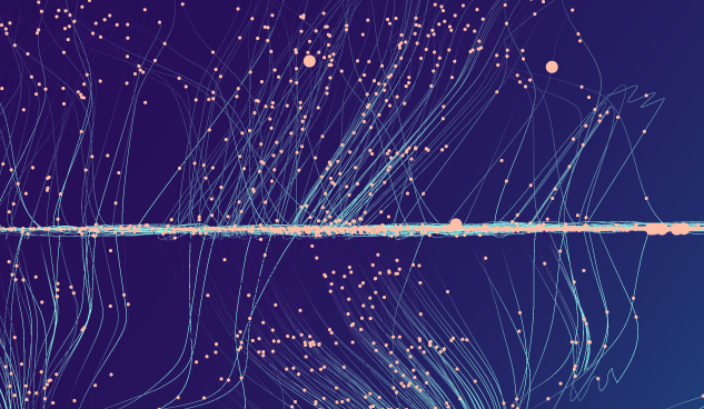 Small part of the key visual colorful